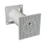 Mounting plate for insulation