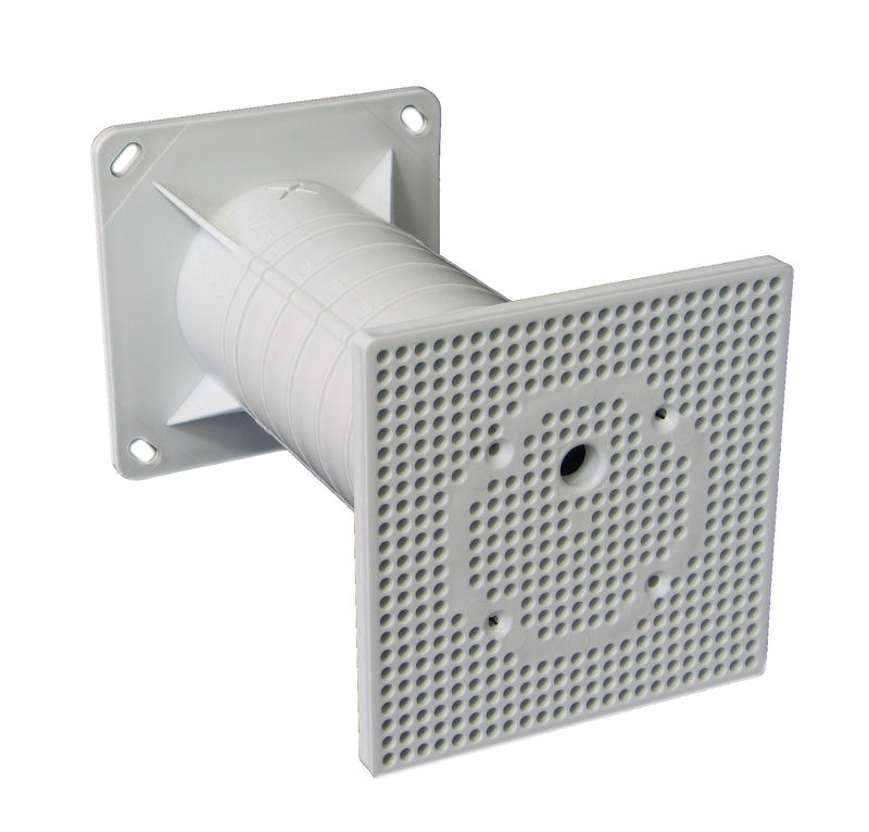 Mounting plate for insulation