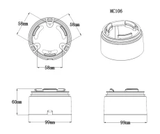 Kabelový box pro kamery D3