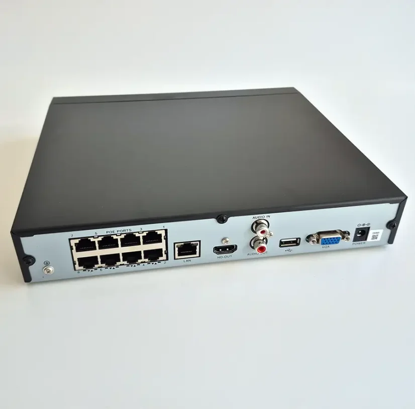 AI IP NVR nahrávací zařízení PATRONUM s POE PRNVR16P8V5
