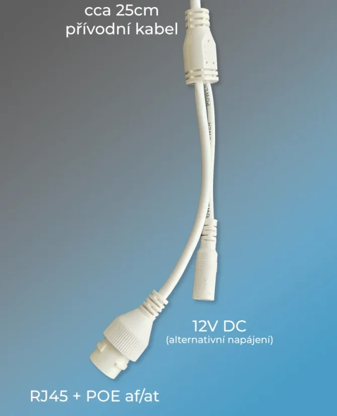 IP bezpečnostní kamera 5.0Mpx s AI PATRONUM PRD35 Gen2