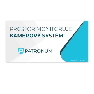 Výstražné samolepky - PATRONUM