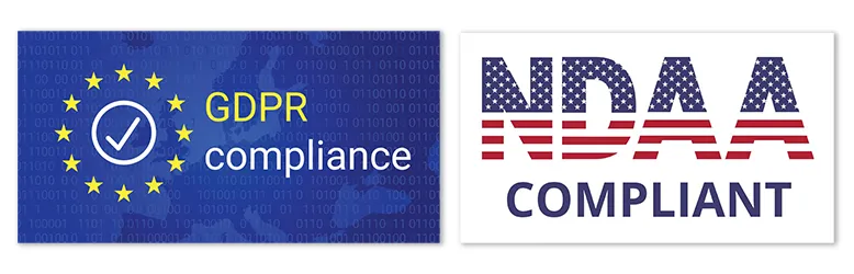 GDPR NDAA compiliance